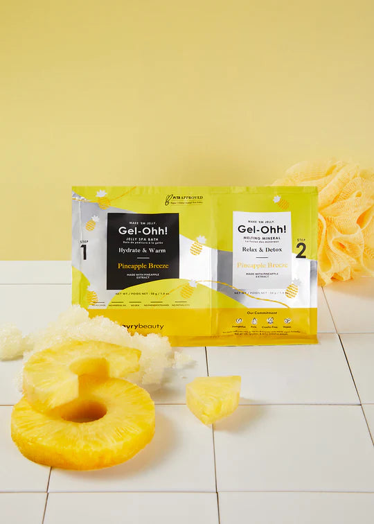 Avry Beauty Jelly Spa Bath - Pineapple Breeze