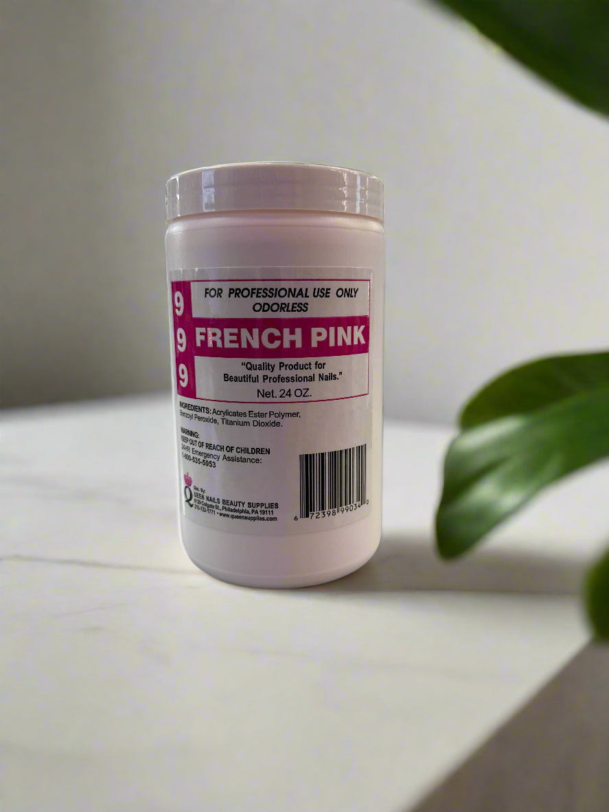 999 French Pink Acrylic Powder 24oz