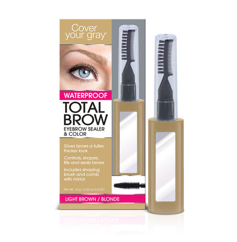 Cover Your Gray - Total Brow Eyebrow Sealer & Color - Light Brown / Blonde