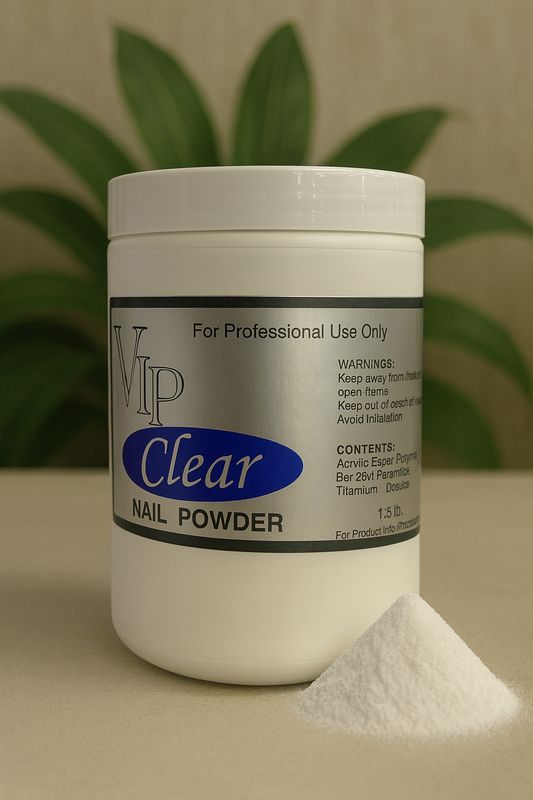 Vip Clear Acrylic Powder 24oz