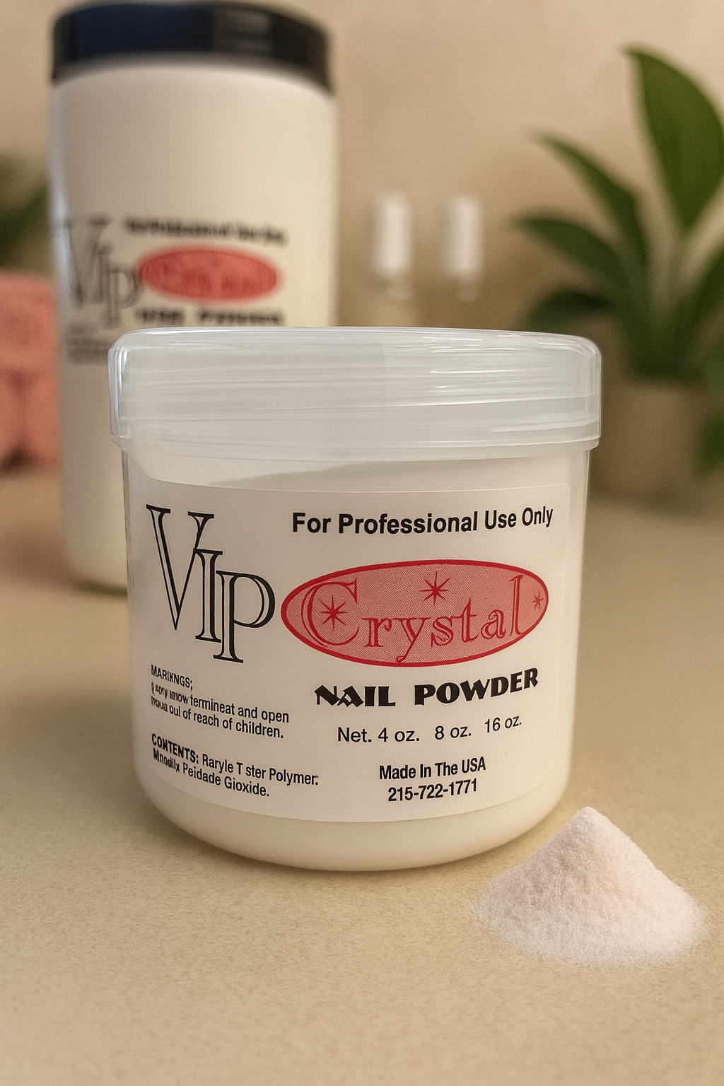 Vip Crystal Acrylic Powder 08oz