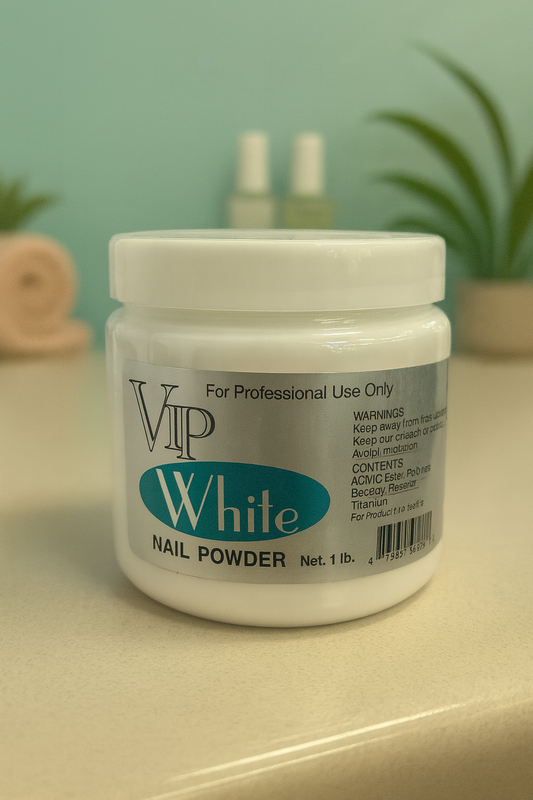 Vip White Acrylic Powder 16oz
