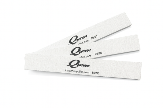 Queens - Zebra Files - Square - 80/100 Grit (1pc)