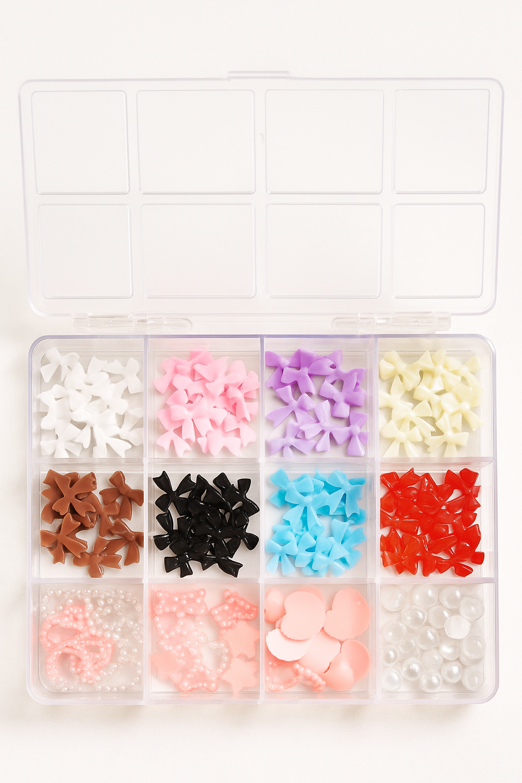 Assorted Bow Charms - 3D Nail Art