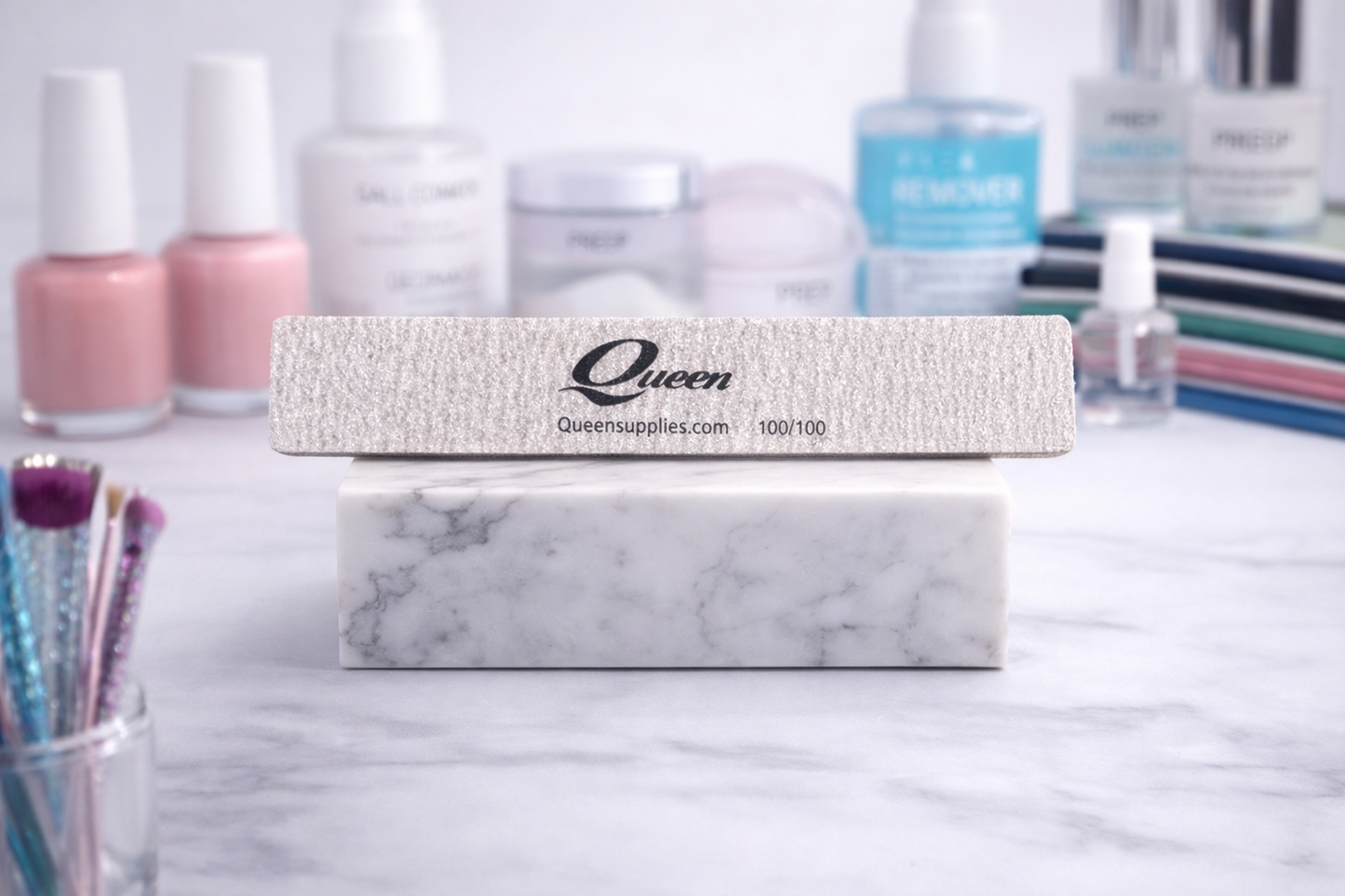 Queens - Square Zebra Files 100/100 (25pcs)