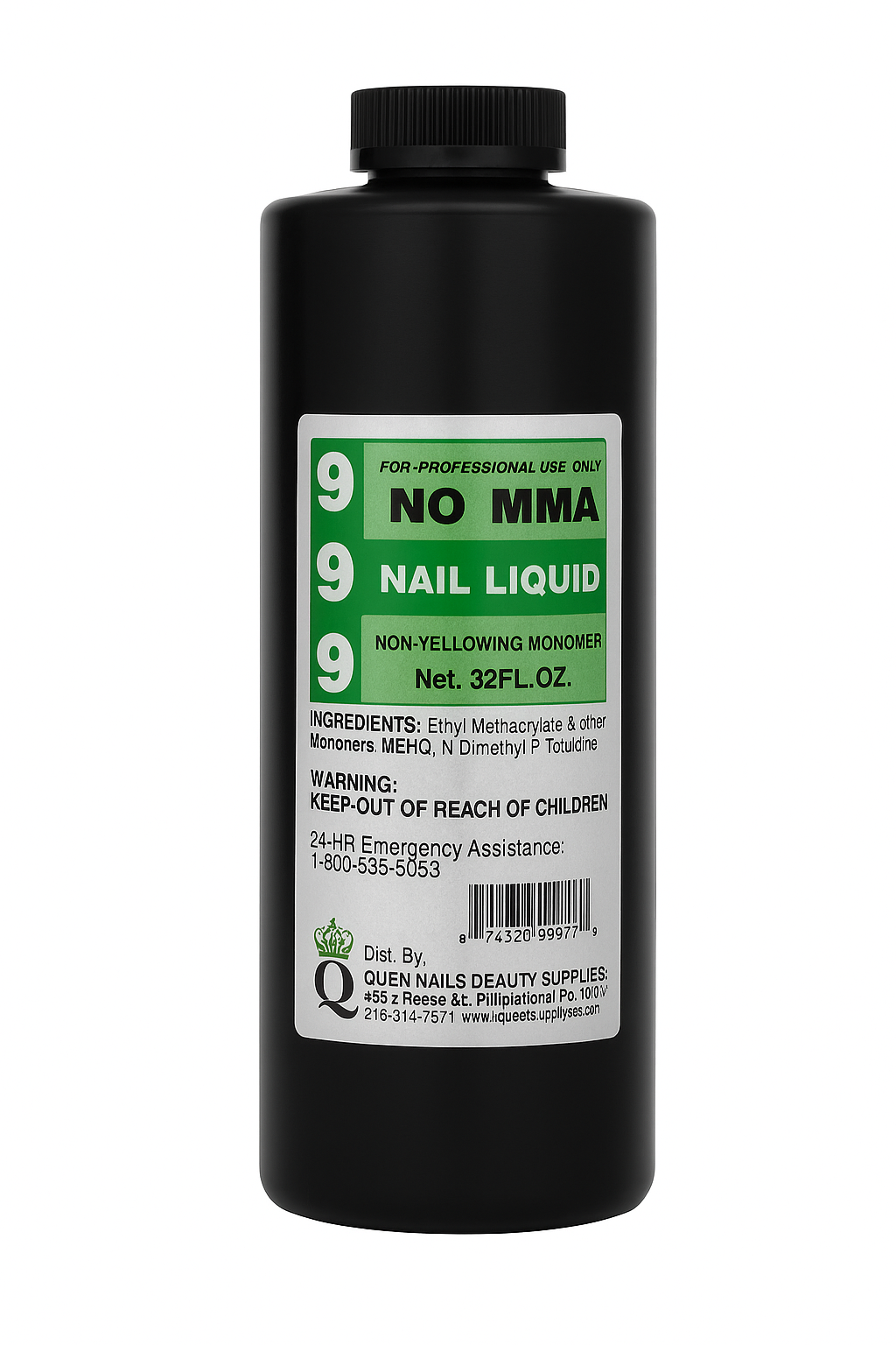 999 - Purple Nail Liquid Monomer (No MMA)