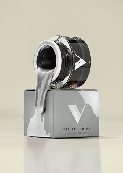 Valentino - Chrome Gel Pod - Liquid Silver