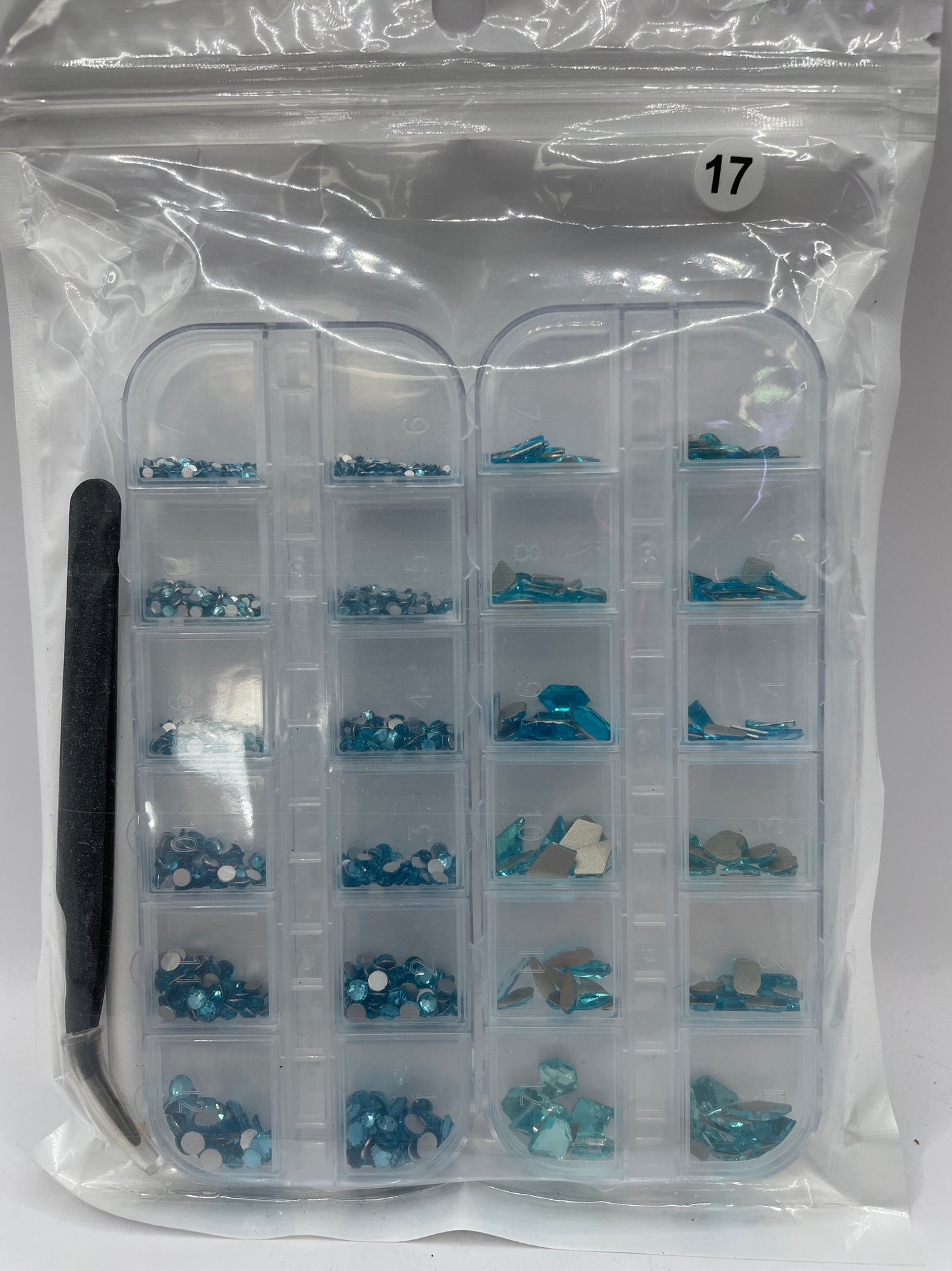 Queen - Rhinestone Duo Set - #17