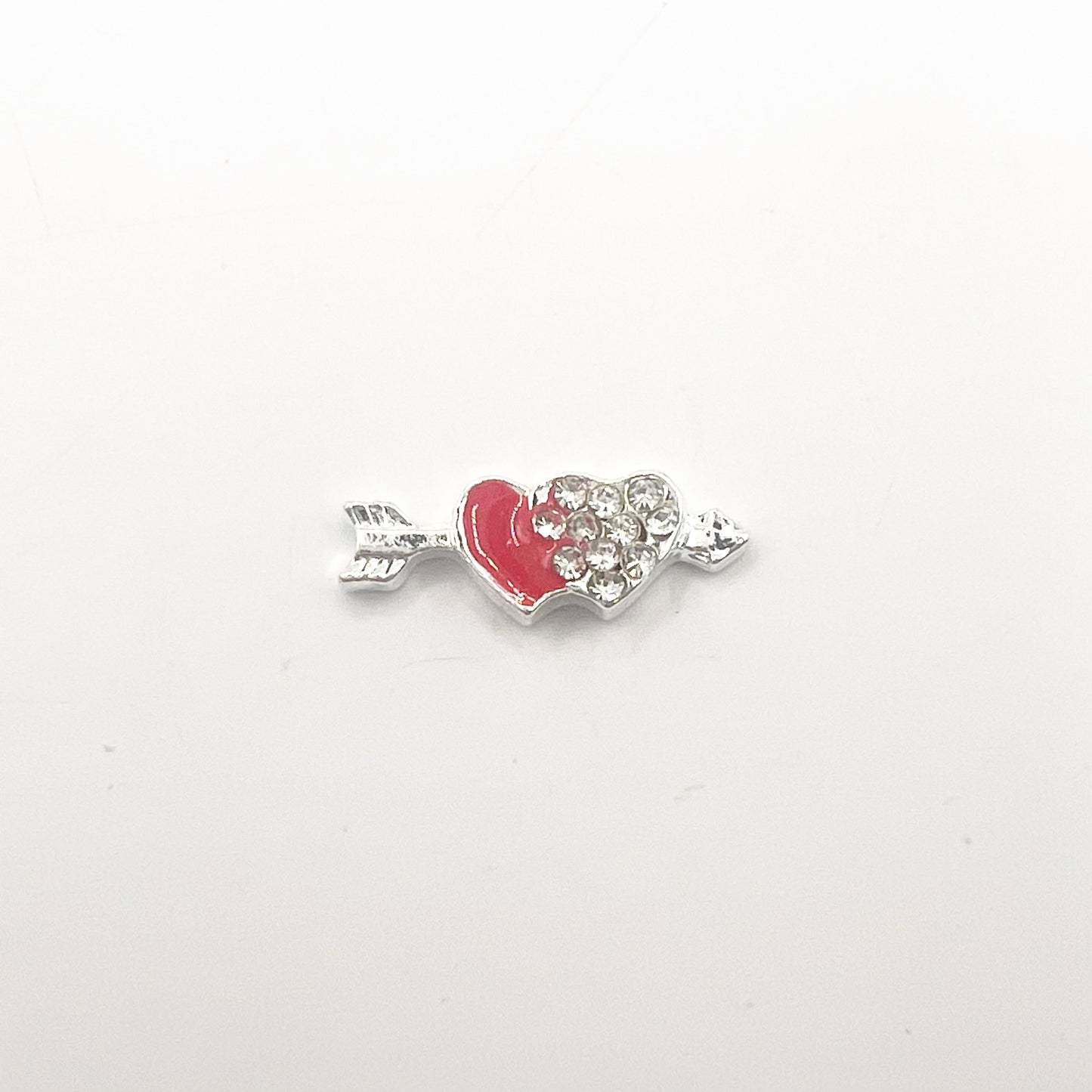 Queen - Nail Charms 10pc - #201 Silver Cupid’s Arrows