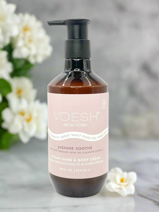 Voesh - Vegan Hand & Body Creme - Jasmine Soothe 28oz