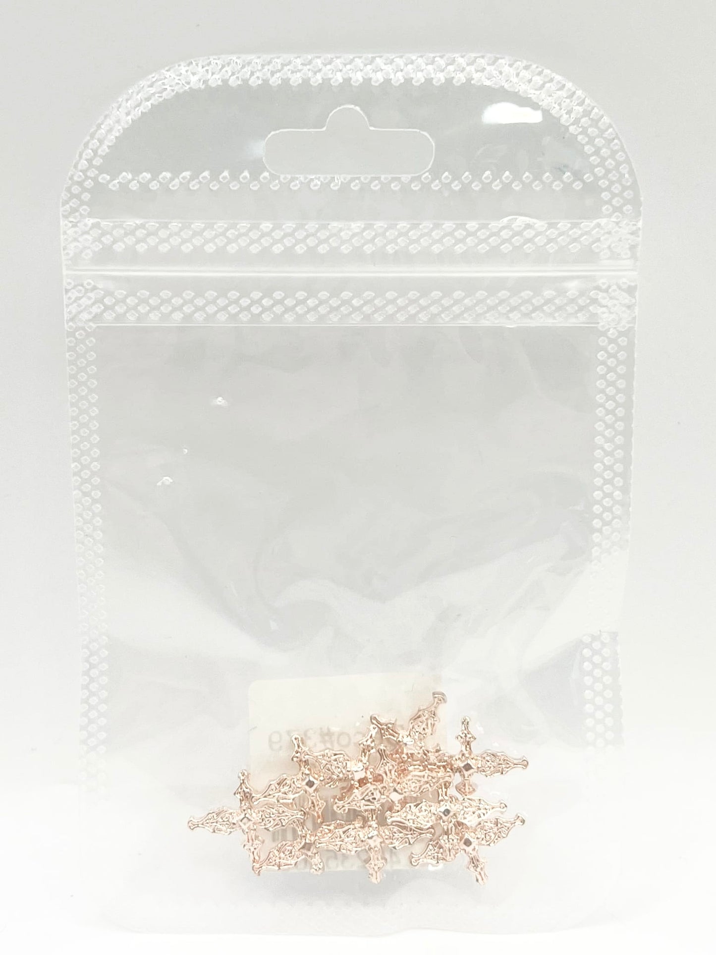 Queen - Nail Charms 10pc - #379 Rose Gold Plus Crosses