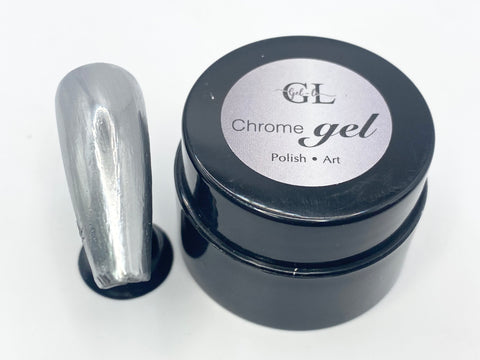 Gel-Le - Chrome Gel - Silver