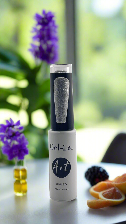 Gel-Le - A12 Silver Glitter  (Gel Art)