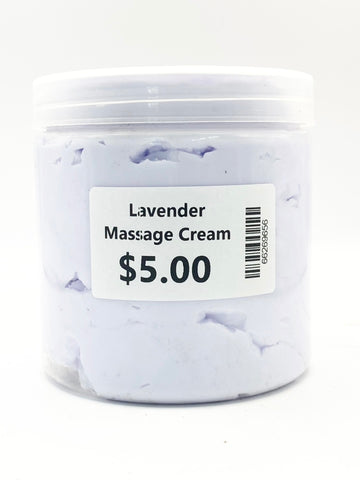 Massage Cream - Lavender 16oz