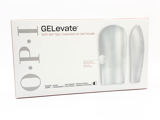 OPI - GELevate - Soft Gel Tips 640pc - Square