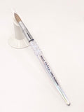 Gel-Le - 100% Kolinsky Acrylic Brush (Clear Handle)(Not Pressed)