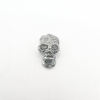 Queen - Nail Charms 10pc - #392 Dark Silver Skulls