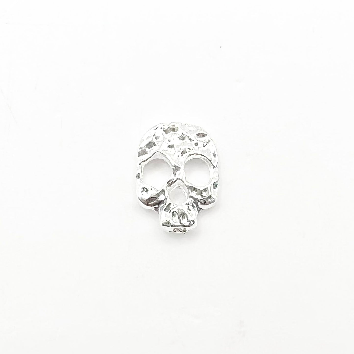 Queen - Nail Charms 10pc - #397 Silver Skulls