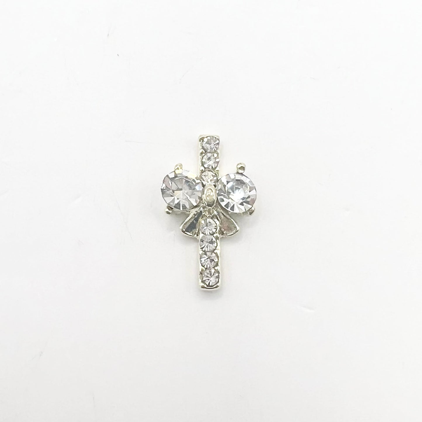 Queen - Nail Charms 10pc - #389 Gold Bow Crosses