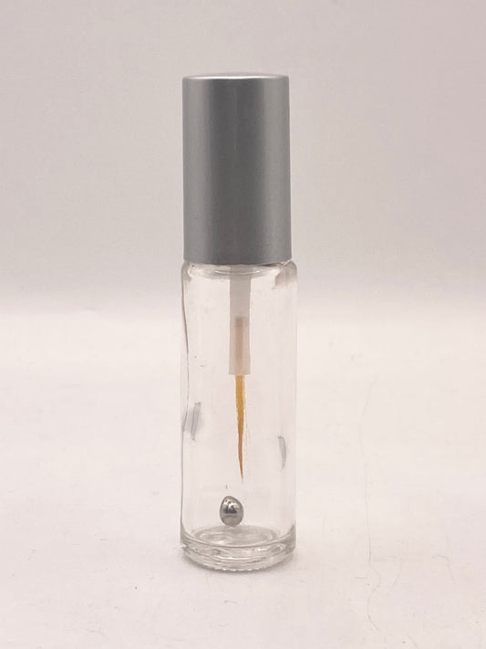 Empty Nail Art Bottle - Gray Cap