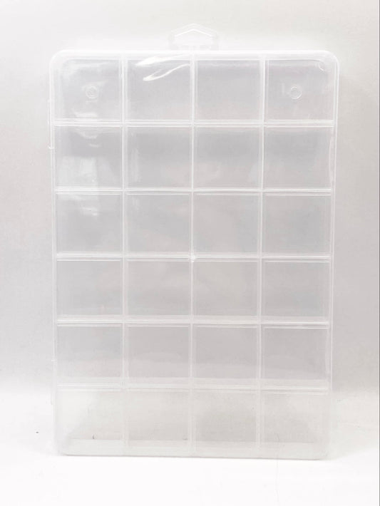 iBelieve - Charms and Rhinestone Storage Box - 24 Slot