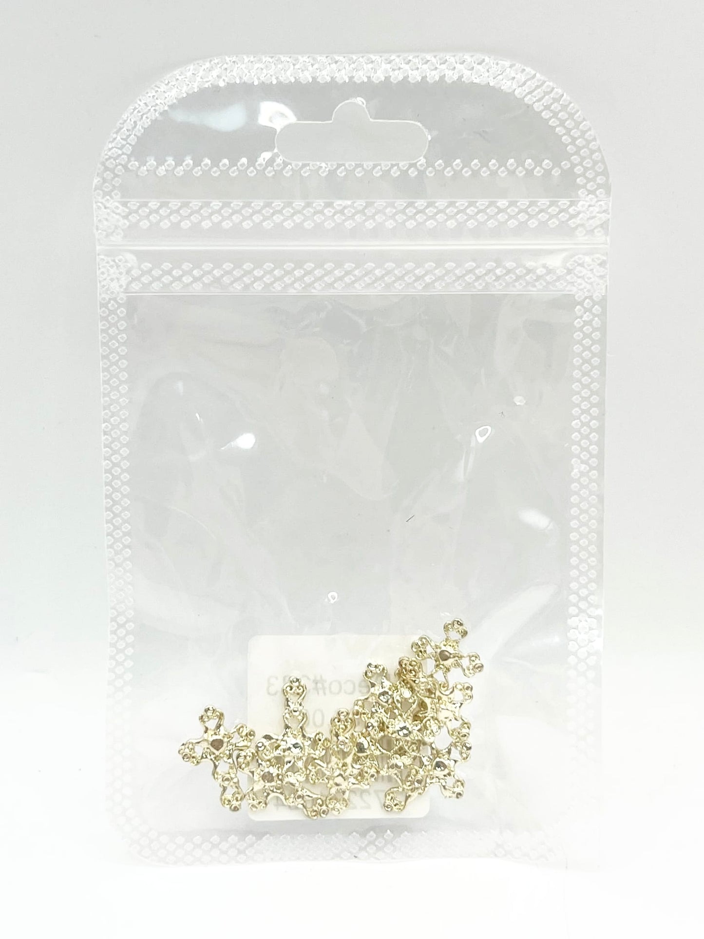 Queen - Nail Charms 10pc - #383 Gold Crosses