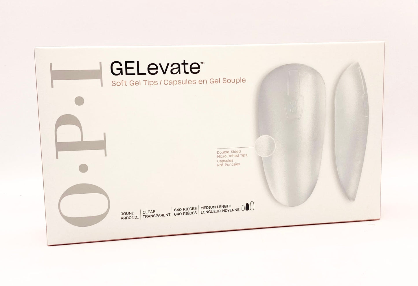 OPI - GELevate - Soft Gel Tips 640pc - Round