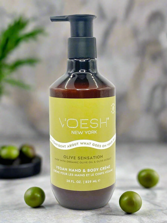 Voesh - Vegan Hand & Body Creme - Olive Sensation 28oz