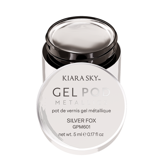 Kiara Sky - Gel Pods Metallics - Silver Fox 0.17 fl (15 ml)