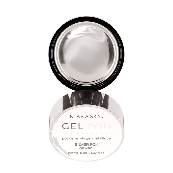 Kiara Sky - Gel Pods Metallics - Silver Fox 0.17 fl (15 ml)