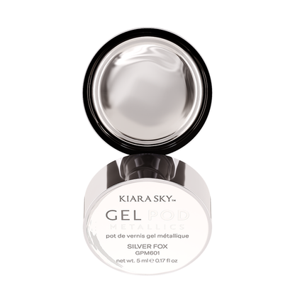 Kiara Sky - Gel Pods Metallics - Silver Fox 0.17 fl (15 ml)