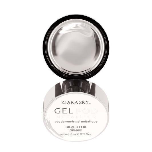 Kiara Sky - Gel Pods Metallics - Silver Fox 0.17 fl (15 ml)