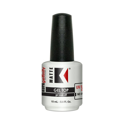 Kupa - GelFinity - Gel Topcoat Matte Finish 0.5oz
