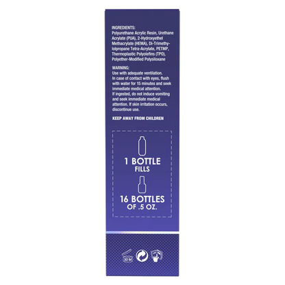 AmericaNails - No-Cleanse Gel Polish Top Coat | Glossy Finish 8oz