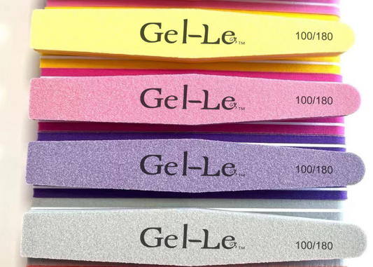 Gel-Le - Taper Sponge File (100/180) 10pc