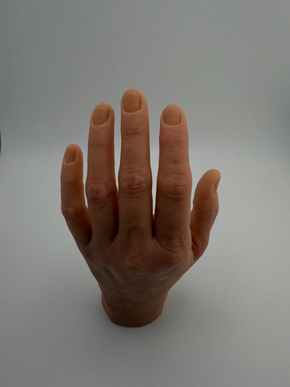 Gel-Le - Premium Practice silicone Hand w/ Tips
