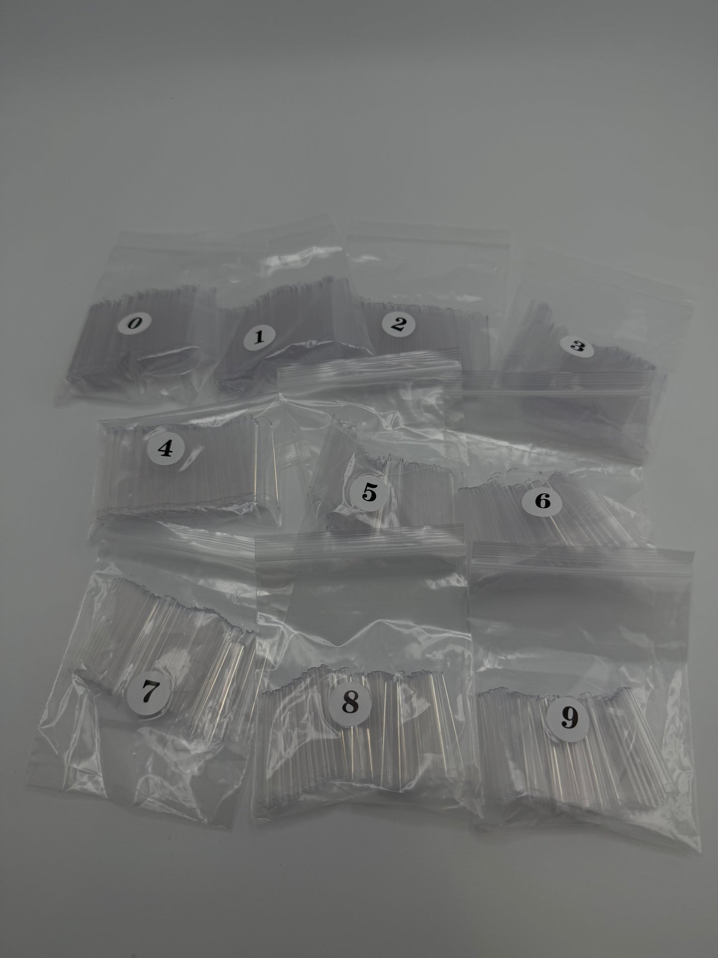 Queen - No Curve Tips - XXL Coffin (500pcs Bag)