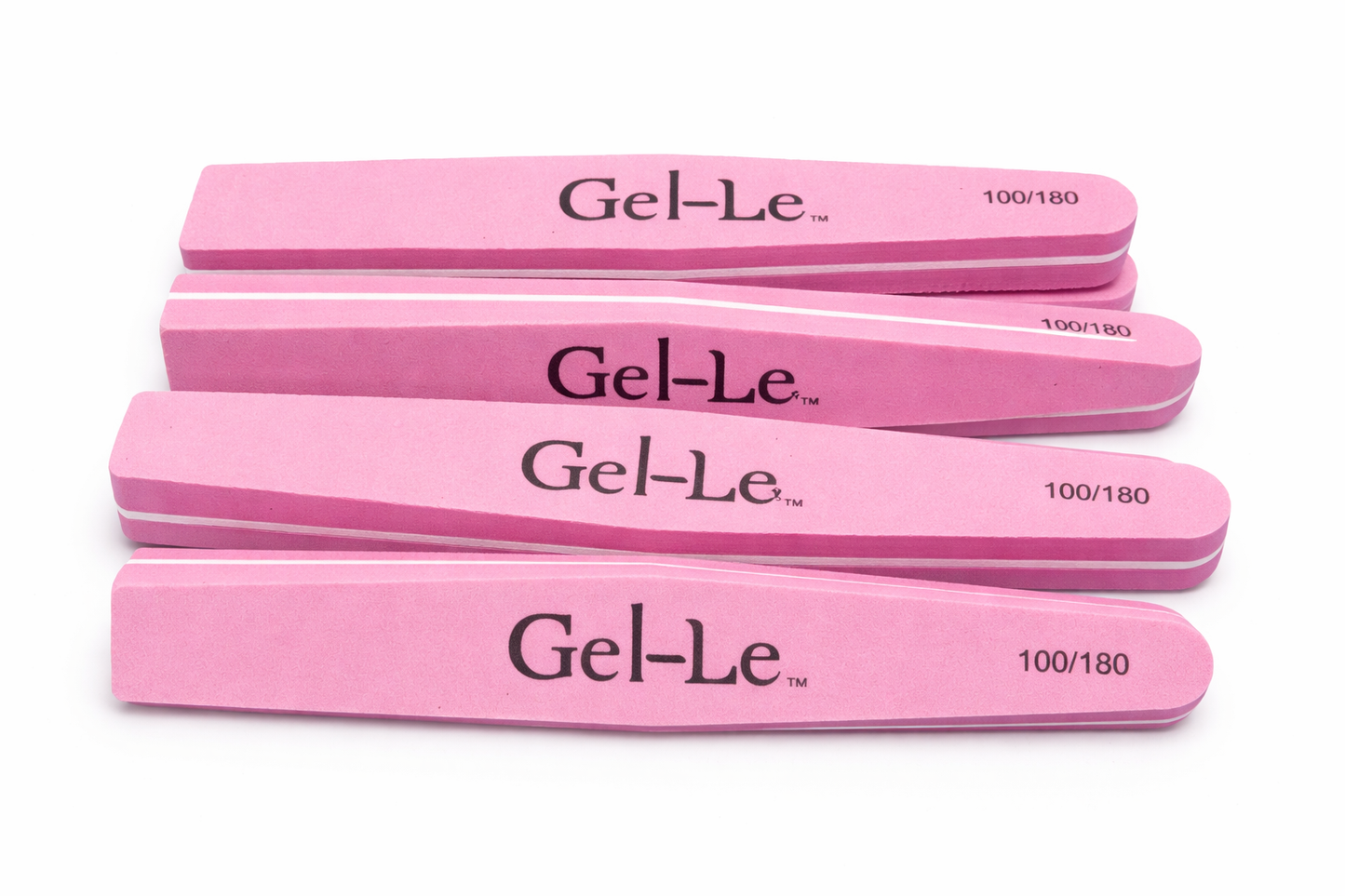 Gel-Le - Taper Sponge File (100/180) 10pc