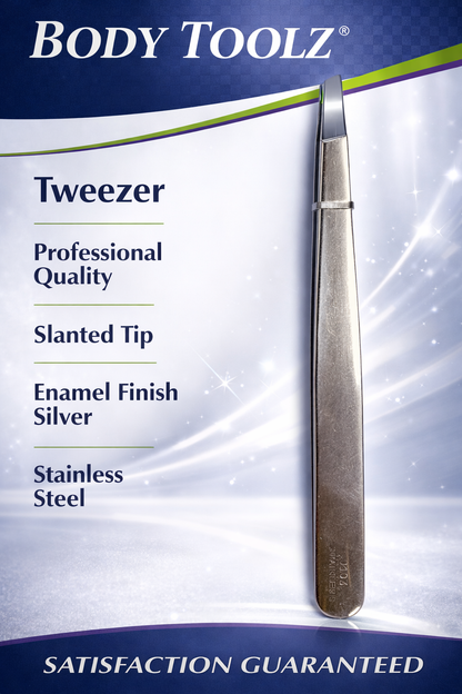 Body Toolz - CS0107 Slanted Tip Tweezers