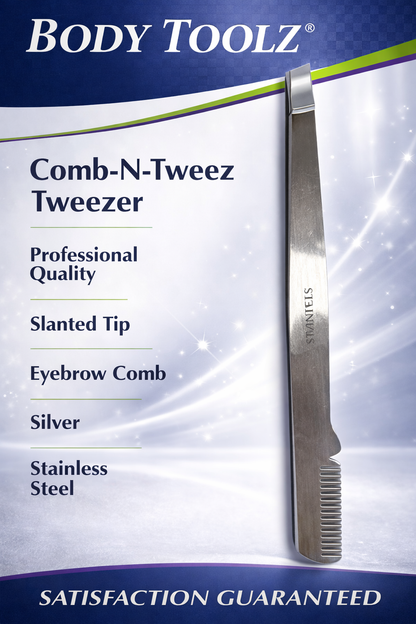 Body Toolz - CS5000 Slanted Tweezer - Comb -N- Tweez®