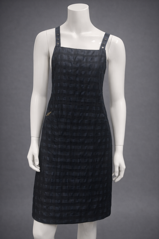 Therapispa - Apron Tie Strap Velcro  - Checker