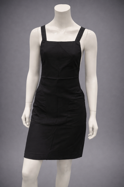 Therapispa - Apron Tie Strap Velcro  - Black