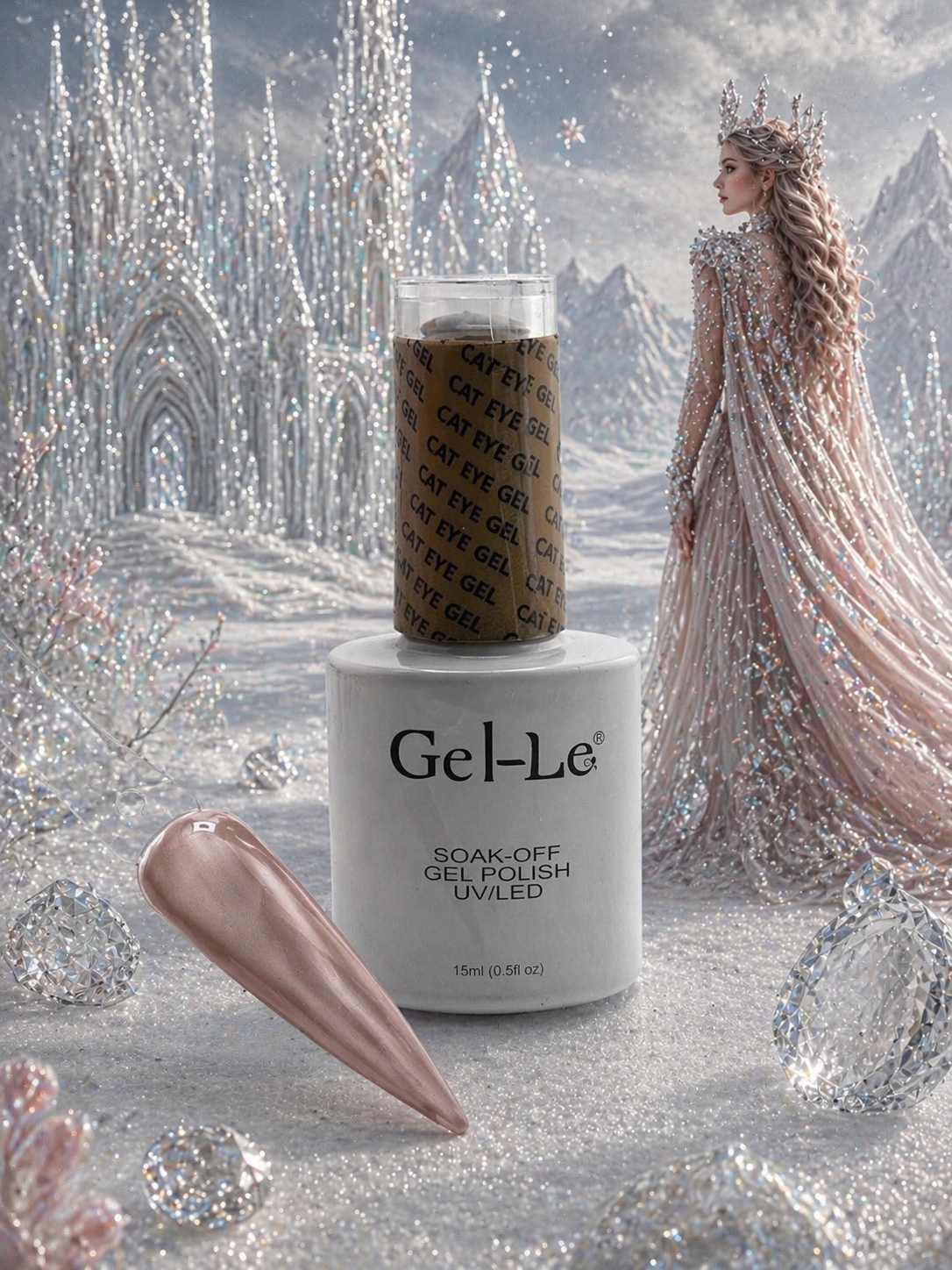 Gel-Le - C28 Ice-Land (Cat Eye Gel)