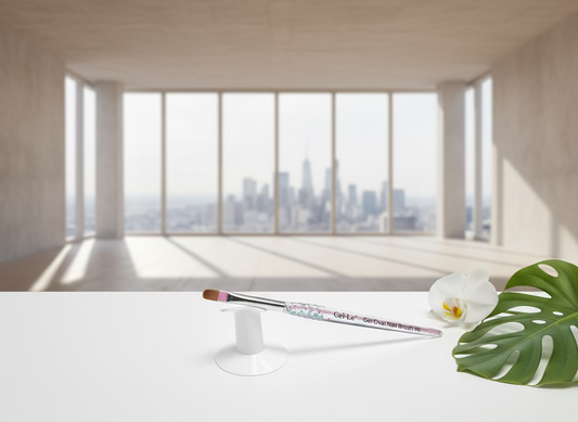 Gel Oval Nail Brush #8