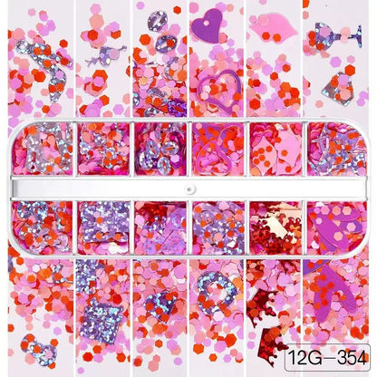 Gel-Le - Heart confetti - Valentine