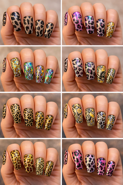 Queen - Animal Print Assorted Nail Foil - Foils15