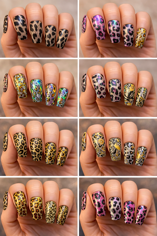 Queen - Animal Print Assorted Nail Foil - Foils15