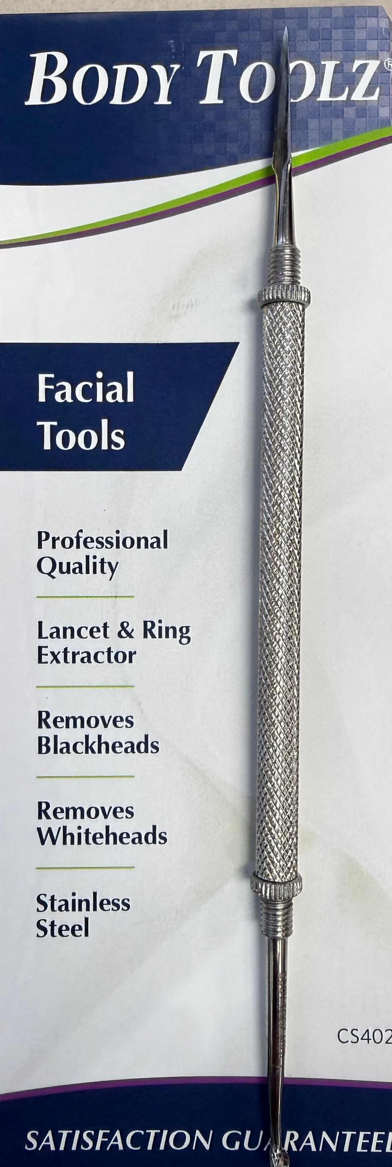 Body Toolz - CS4020 Facial Tools Lancet & Ring Extractor