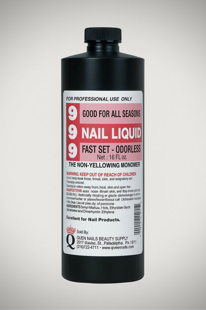 999 - Clear Nail Liquid Monomer (MMA)
