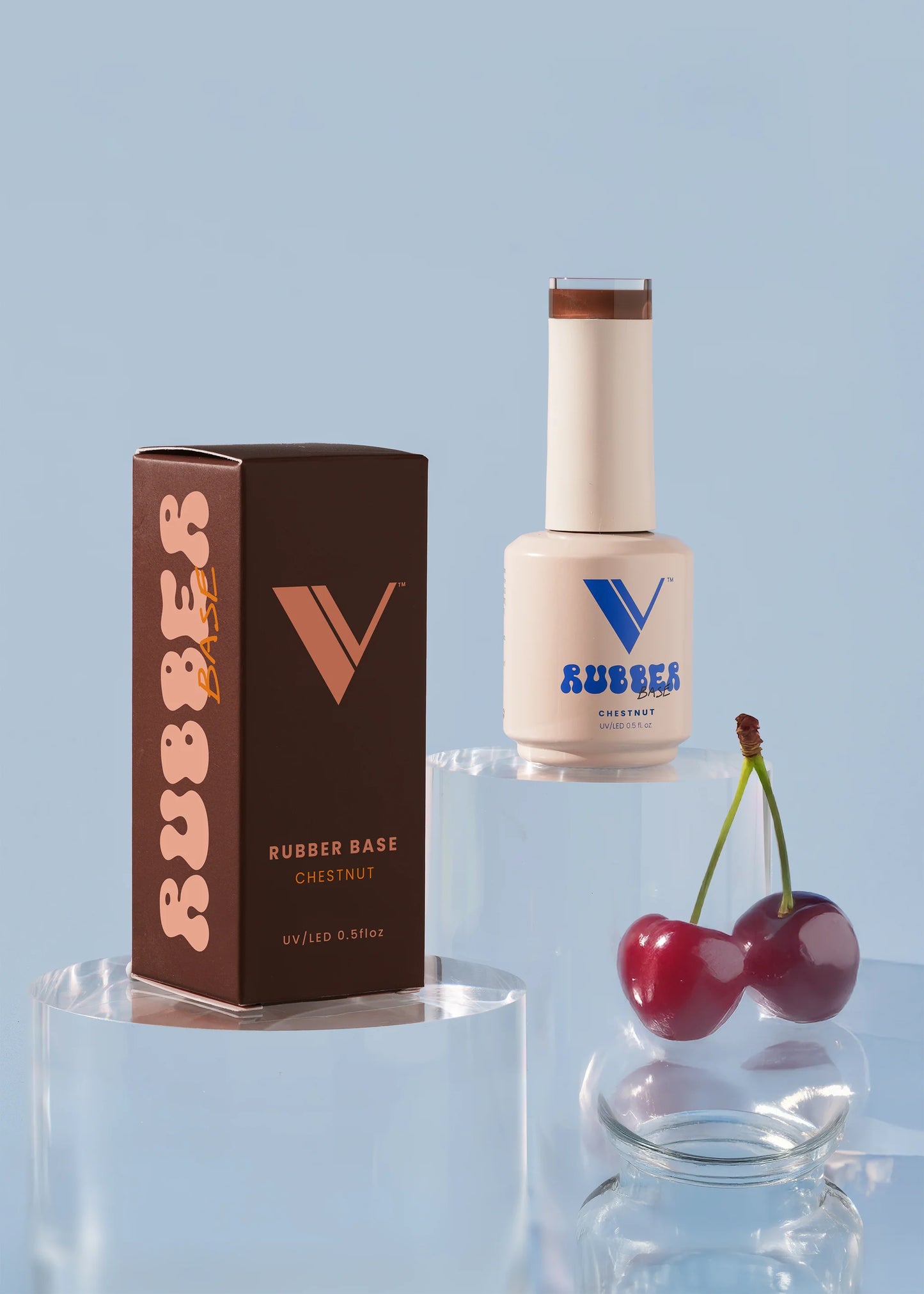Valentino - Rubber Base - #06. Chestnut .5oz (Gel)